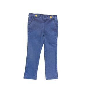 Jacadi Paris Girls Elastic Waist Slip-On Skinny Legging Jeggings Pants Size 4